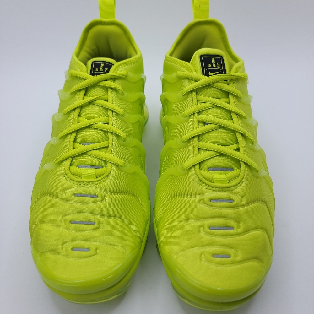 Nike Women's VaporMax Plus Shoes Tennis Ball Neon DX1784-300 - Picture 6 of 7